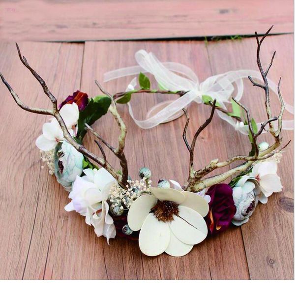 wholesale handmade antlers flower wreath girls party prom flower tiara women wedding headbands bridal hair acc qylrks
wholesale handmade antlers flower wreath girls party prom flower tiara women wedding headbands bridal hair acc qylrks
