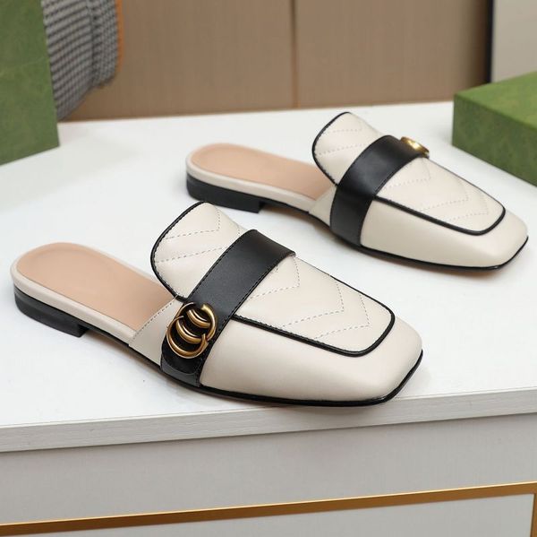 2022 designer leather slippers womens loafers shoe with letter slip-on casual shoes brand new women double g slippers, mules lazy tramp loaf, Black
2022 designer leather slippers womens loafers shoe with letter slip-on casual shoes brand new women double g slippers, mules lazy tramp loaf, Black