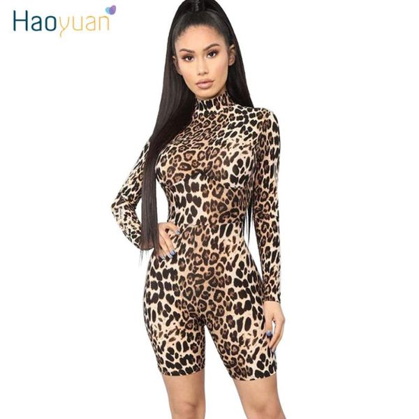 women's jumpsuits & rompers haoyuan leopard tiger print short for women fashion clothes one piece body long sleeve bodycon playsuit, Black;white
women's jumpsuits & rompers haoyuan leopard tiger print short for women fashion clothes one piece body long sleeve bodycon playsuit, Black;white