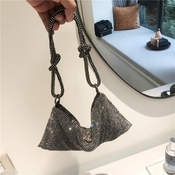 evening bags fashion woman bag handmade rhinestone handbag solid color one shoulder portable underarm
evening bags fashion woman bag handmade rhinestone handbag solid color one shoulder portable underarm