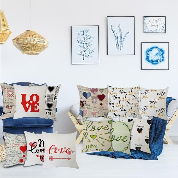 pillow valentine's day linen pillowcase printing sofa cushion home decoration 45x45cm modern decor seat throw pillows cover 2021
pillow valentine's day linen pillowcase printing sofa cushion home decoration 45x45cm modern decor seat throw pillows cover 2021