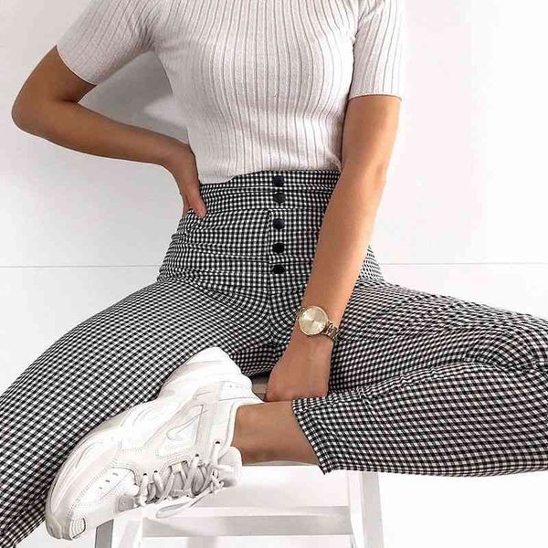women's jeans elegant lady plaid pencil pants leggings autumn high waist buckle slim casual trousers women m7q1, Blue
women's jeans elegant lady plaid pencil pants leggings autumn high waist buckle slim casual trousers women m7q1, Blue