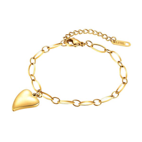 fashion women gold stainless steel personalized simple heart personality zircon diamond bracelet gift jewelry, Golden;silver
fashion women gold stainless steel personalized simple heart personality zircon diamond bracelet gift jewelry, Golden;silver