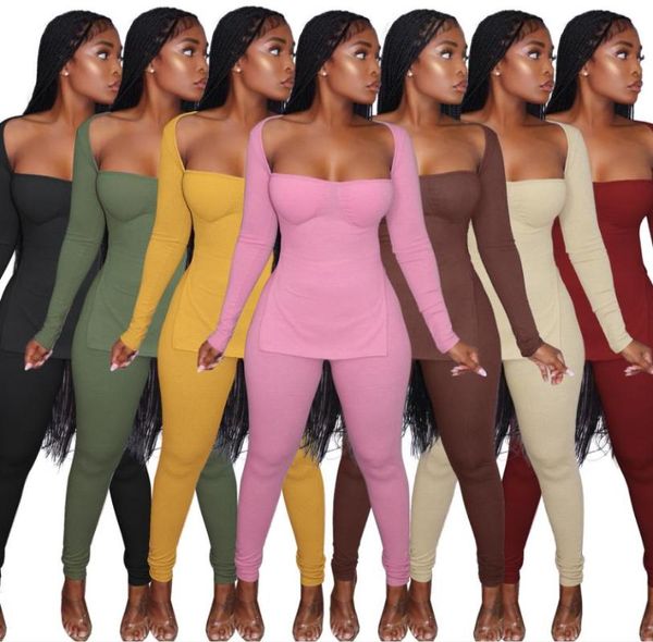 women's two piece pants 2022 women solid two-piece set elegant square neck full sleeves t shirt with club sweatsuit casual tracksuits a, White
women's two piece pants 2022 women solid two-piece set elegant square neck full sleeves t shirt with club sweatsuit casual tracksuits a, White