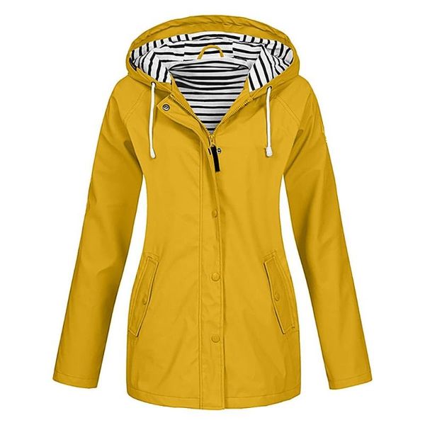 women's trench coats plus size coat women solid color rain outdoor waterproof hooded raincoat windproof jackets hiking for female 2021, Tan;black
women's trench coats plus size coat women solid color rain outdoor waterproof hooded raincoat windproof jackets hiking for female 2021, Tan;black