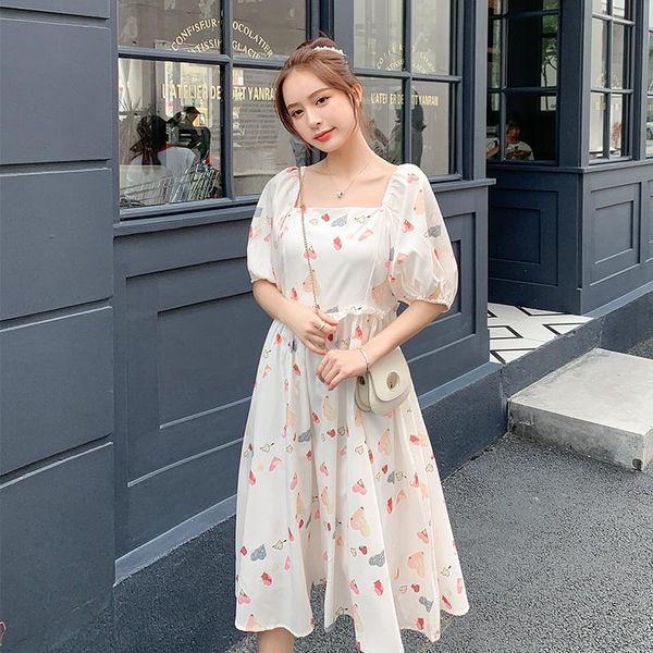 8132# summer korean fashion printed maternity long dress elegant a line slim loose clothes for pregnant women lovely pregnancy, White
8132# summer korean fashion printed maternity long dress elegant a line slim loose clothes for pregnant women lovely pregnancy, White