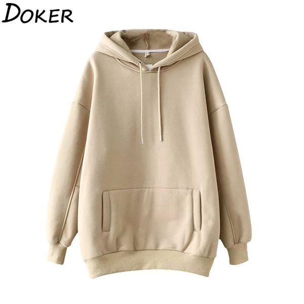 casual solid warm pullovers hoodies sweatshirts women long sleeve hooded sweatshirt autumn winter female harajuku loose 201112, Black
casual solid warm pullovers hoodies sweatshirts women long sleeve hooded sweatshirt autumn winter female harajuku loose 201112, Black