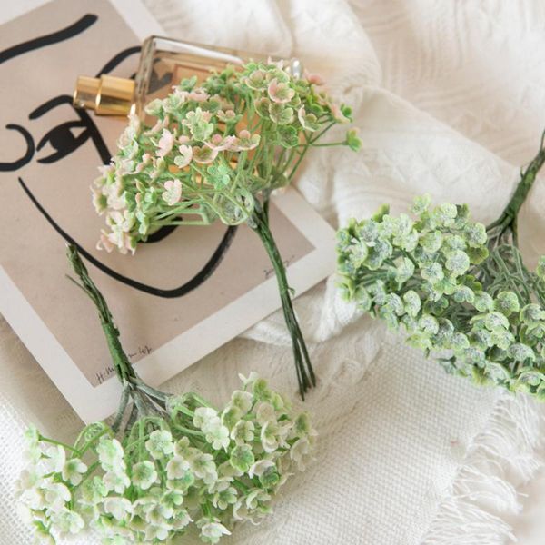 decorative flowers & wreaths 6pcs/branch artificial plum blossom fake plants baby's breath vase for home wedding christmas wreath diy g
decorative flowers & wreaths 6pcs/branch artificial plum blossom fake plants baby's breath vase for home wedding christmas wreath diy g