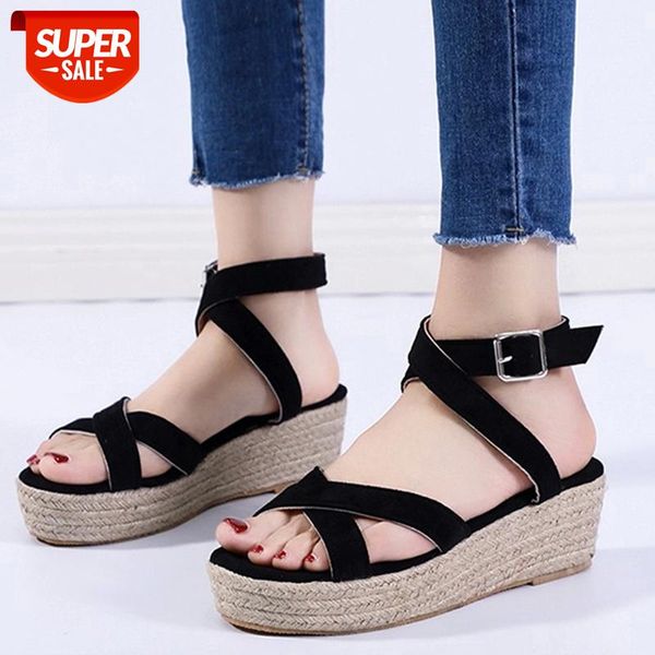 women's sandals fashion woman platform flats shoes women casual buckle strap sandals female shoes ladies soft footwear #fd5s, Black
women's sandals fashion woman platform flats shoes women casual buckle strap sandals female shoes ladies soft footwear #fd5s, Black