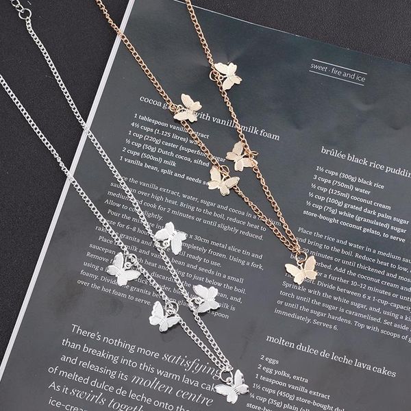 chains 2021 gold chain butterfly pendant choker necklace women statement collares bohemian beach jewelry gift collier, Silver
chains 2021 gold chain butterfly pendant choker necklace women statement collares bohemian beach jewelry gift collier, Silver