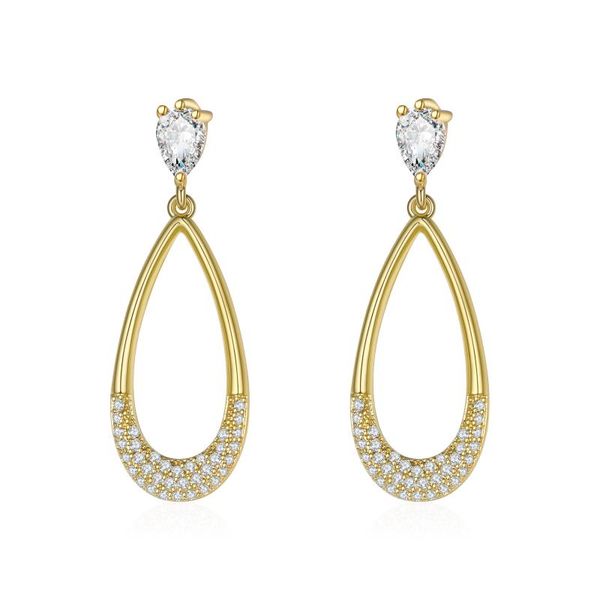dangle & chandelier long drop-shaped hollow earrings female inlaid stone elegant fashion refinement banquet, Silver
dangle & chandelier long drop-shaped hollow earrings female inlaid stone elegant fashion refinement banquet, Silver