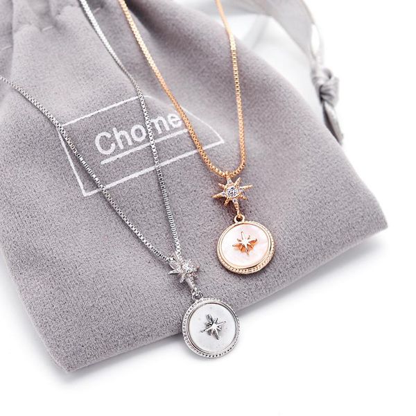 chokers 2021 fashion trend necklace star round diamond white fritillaria sterling silver female clavicle chain versatile simple, Golden;silver
chokers 2021 fashion trend necklace star round diamond white fritillaria sterling silver female clavicle chain versatile simple, Golden;silver