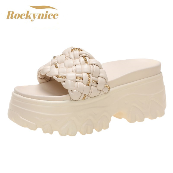 slippers summer platform woman slides outdoor beach shoes women wedges non-slip sandals flip flops for ladies zapatos de mujer, Black
slippers summer platform woman slides outdoor beach shoes women wedges non-slip sandals flip flops for ladies zapatos de mujer, Black