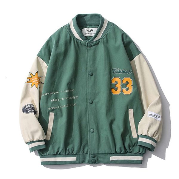 men's jackets fashion men oversize baseball mens vintage letter patchwork drop shoulder button varsity h7mj, Black;brown
men's jackets fashion men oversize baseball mens vintage letter patchwork drop shoulder button varsity h7mj, Black;brown