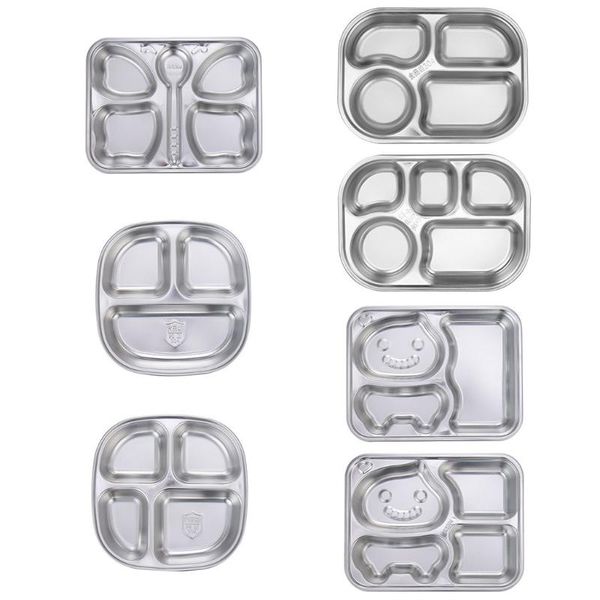 dishes & plates divided plate serving lunch dinner dish tray 304 stainless steel durable for adults kids picky eaters campers
dishes & plates divided plate serving lunch dinner dish tray 304 stainless steel durable for adults kids picky eaters campers