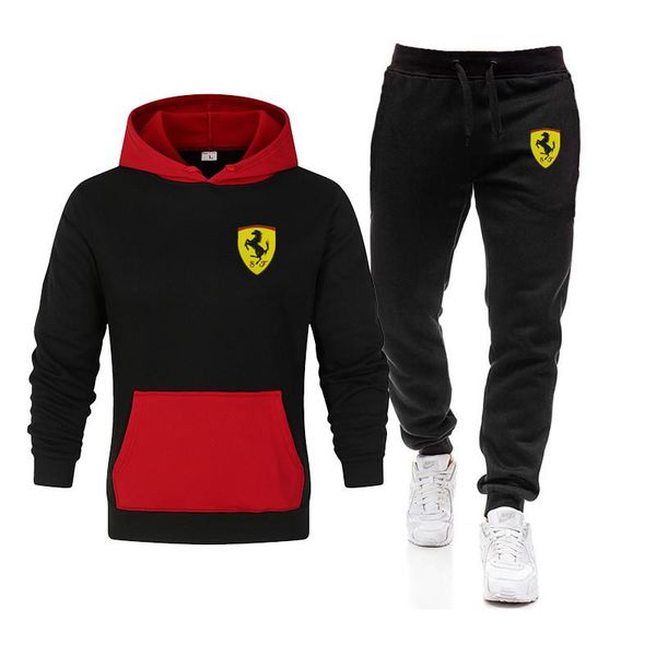 men's tracksuits spring and autumn suit hoodie + pants pattern sports casual shirt sportswear 2021 brand, Gray
men's tracksuits spring and autumn suit hoodie + pants pattern sports casual shirt sportswear 2021 brand, Gray