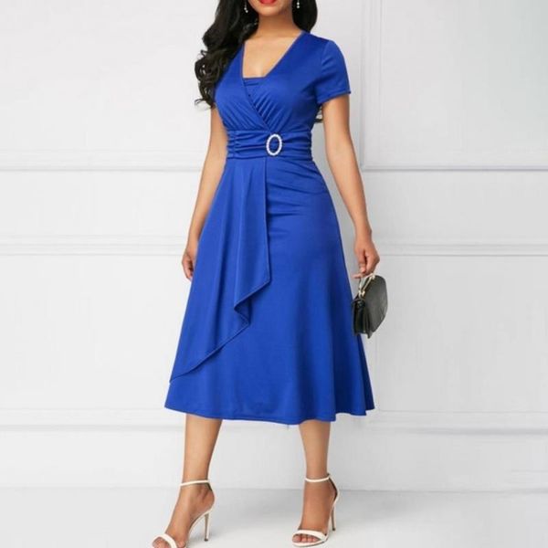 casual dresses ladies dress summer 2021 asymmetric hem high waist temperament v neck tube short sleeve for evening party, Black;gray
casual dresses ladies dress summer 2021 asymmetric hem high waist temperament v neck tube short sleeve for evening party, Black;gray