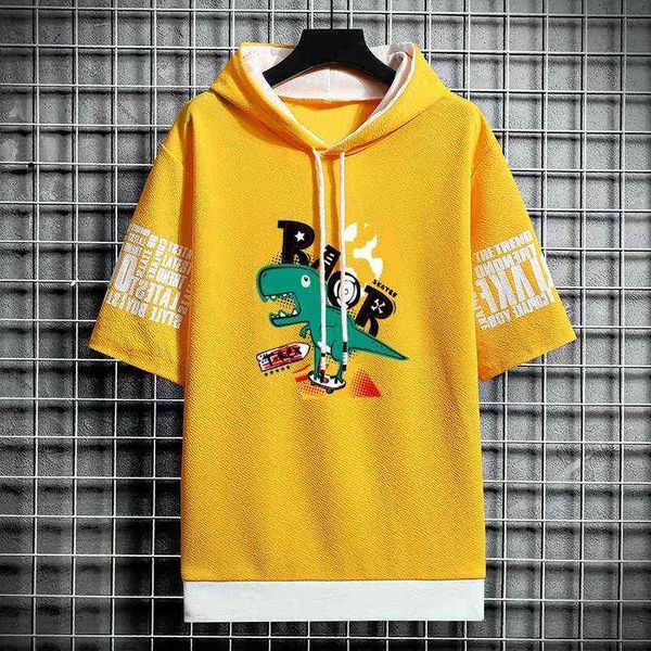 korean men's hoodie fashion streetwear short sleeve hooded sweatshirts casual harajuku trend prints clothing hoodies selling, Black
korean men's hoodie fashion streetwear short sleeve hooded sweatshirts casual harajuku trend prints clothing hoodies selling, Black