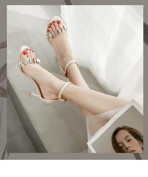 sandals women's summer open toe ankle lace up slim high heel one line comfortable breathable versatile fashion, Black
sandals women's summer open toe ankle lace up slim high heel one line comfortable breathable versatile fashion, Black