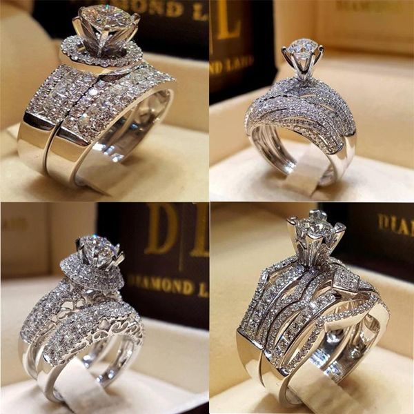 wedding rings boho female crystal zircon ring set fashion 925 silver big stone finger promise bridal engagement for women, Slivery;golden
wedding rings boho female crystal zircon ring set fashion 925 silver big stone finger promise bridal engagement for women, Slivery;golden