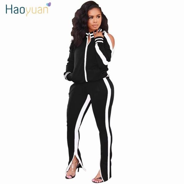 women's tracksuits haoyuan two piece set women tracksuit plus size full sleeve and pant sweat suit fall clothes matching sets 2 outfits, Gray
women's tracksuits haoyuan two piece set women tracksuit plus size full sleeve and pant sweat suit fall clothes matching sets 2 outfits, Gray