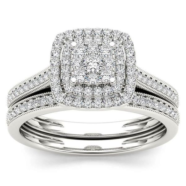 cluster rings diamond for women trendy sterling silver 925 couple wedding engagement luxury jewelry micro lab created, Golden;silver
cluster rings diamond for women trendy sterling silver 925 couple wedding engagement luxury jewelry micro lab created, Golden;silver