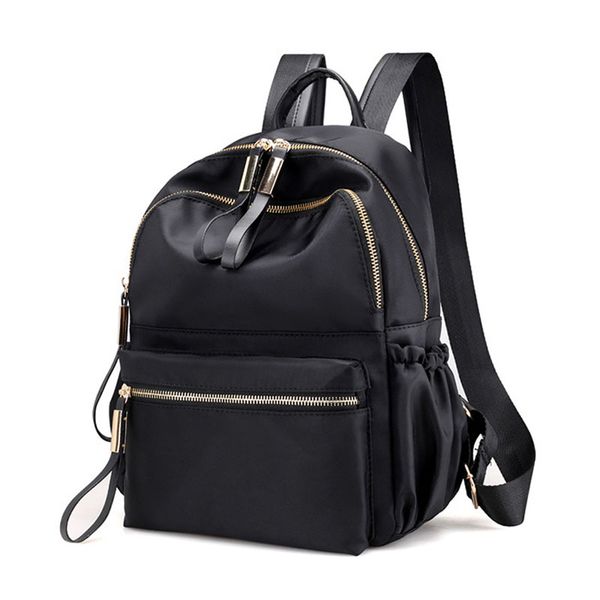 korean college style casual fashion bag all-match waterproof nylon oxford black backpack
korean college style casual fashion bag all-match waterproof nylon oxford black backpack