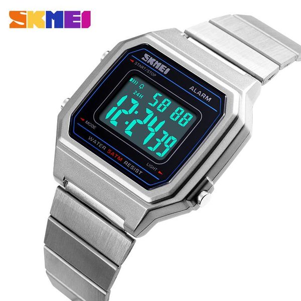 wristwatches skmei-reloj digital led para hombre, cronógrafo electrónico militar deportivo, de lujo, resistente al agua, Slivery;brown
wristwatches skmei-reloj digital led para hombre, cronógrafo electrónico militar deportivo, de lujo, resistente al agua, Slivery;brown