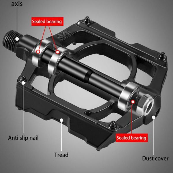 bike pedals anti-slip ultra-light bicycle pedal quick release bearing suitable for mountain road accessories
bike pedals anti-slip ultra-light bicycle pedal quick release bearing suitable for mountain road accessories
