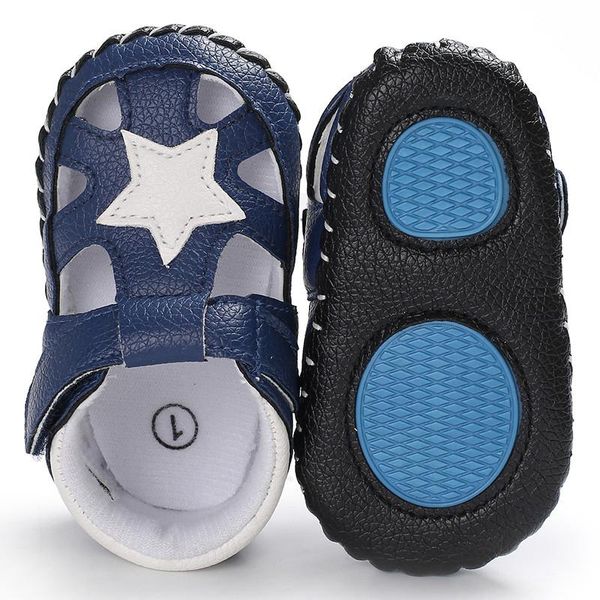 summer star baby boys sandals pu leather hard sole anti-slip infant newborn baby hollow hole beach sandals firstwalkers fashion, Black;red
summer star baby boys sandals pu leather hard sole anti-slip infant newborn baby hollow hole beach sandals firstwalkers fashion, Black;red
