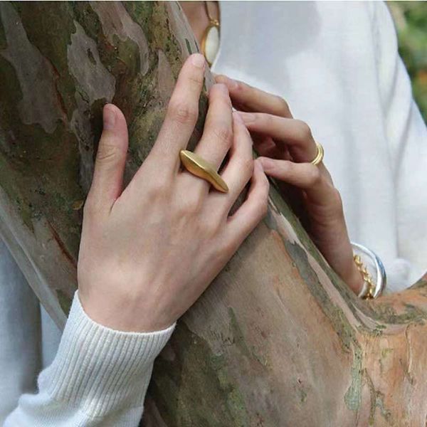 hbp fashion metal geometric smooth antique gold open female convex middle index finger ring, Silver
hbp fashion metal geometric smooth antique gold open female convex middle index finger ring, Silver