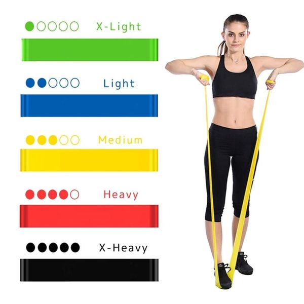 resistance bands 5 pcs yoga pilates stretch training fitness latex elastic rubber band gym crossfit equipment 10-50 lbs
resistance bands 5 pcs yoga pilates stretch training fitness latex elastic rubber band gym crossfit equipment 10-50 lbs