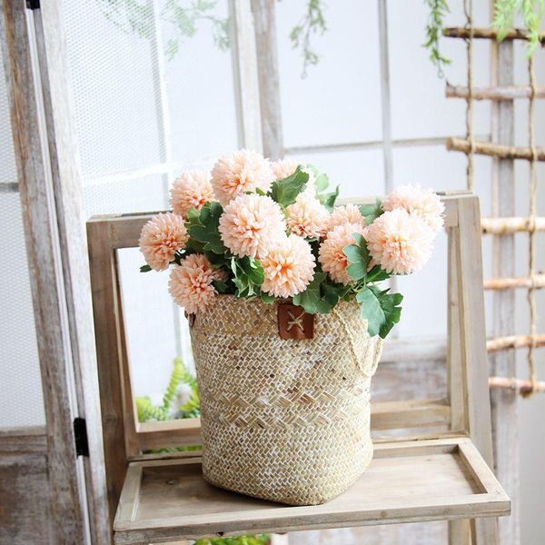 1pcs 57cm artificial dandelion flower silk hyacinth wedding decoration for home party l garden decor rose background wall
1pcs 57cm artificial dandelion flower silk hyacinth wedding decoration for home party l garden decor rose background wall