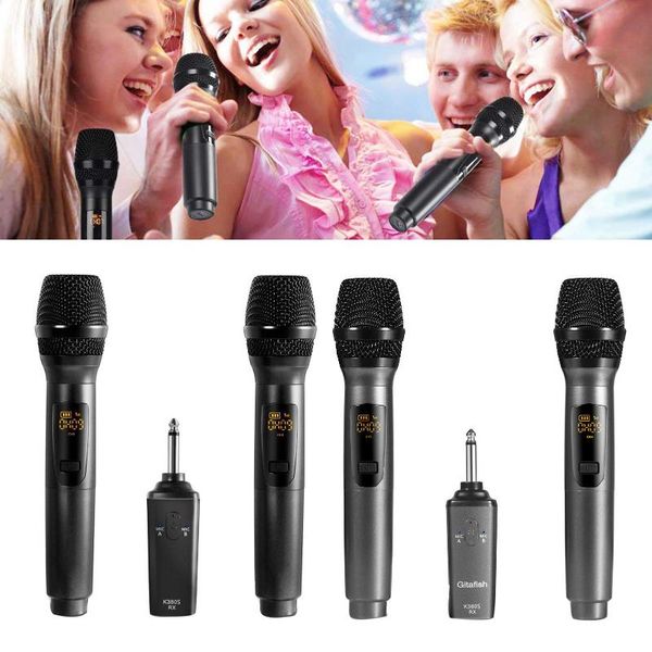 portable handheld stage u-segment fm dynamic microphone wireless ktv accessory all metal aluminum tube more than 70db
portable handheld stage u-segment fm dynamic microphone wireless ktv accessory all metal aluminum tube more than 70db