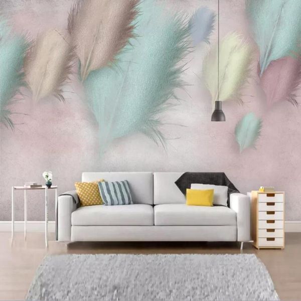 wallpapers customized large mural wallpaper 3d nordic style fresh fashion feather modern minimalist abstract background wall
wallpapers customized large mural wallpaper 3d nordic style fresh fashion feather modern minimalist abstract background wall