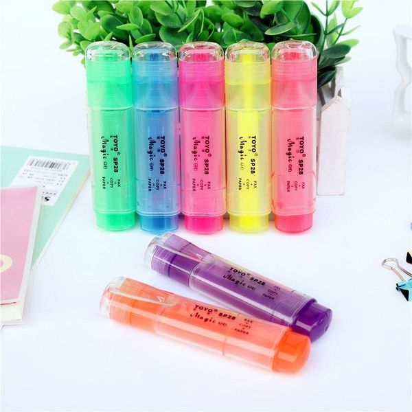 highlighters office marker highlighter 7 color markers clear and bright colors good quality stationery, Black;red
highlighters office marker highlighter 7 color markers clear and bright colors good quality stationery, Black;red