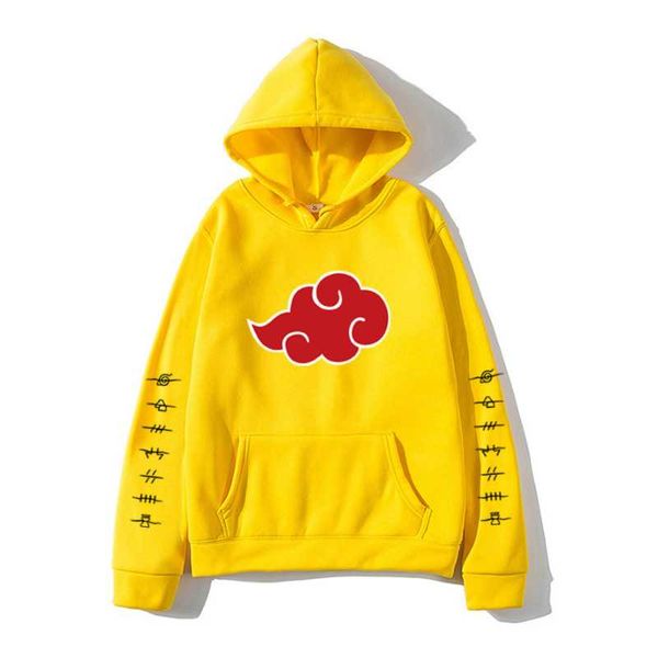 men's hoodies & sweatshirts 2021 fashion streetwear akatsuki cloud symbols print pullover janpanese sweatshirt autumn winter hip hop ho, Black
men's hoodies & sweatshirts 2021 fashion streetwear akatsuki cloud symbols print pullover janpanese sweatshirt autumn winter hip hop ho, Black