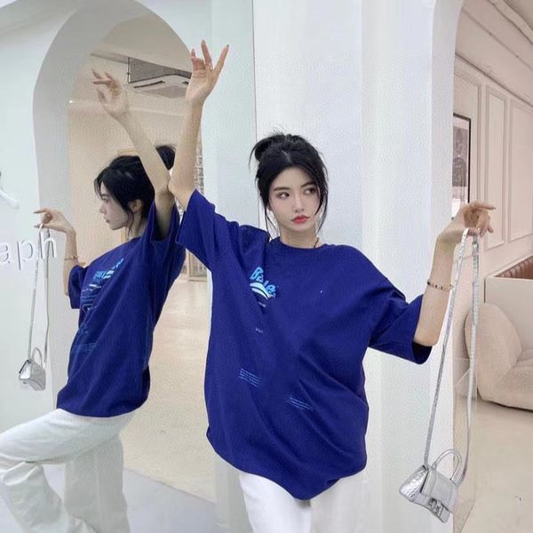 luxury brand t shirt polos paris 21ss exclusive royal blue wave short sleeve b family same fashion br loose men's women's t-shi, White
luxury brand t shirt polos paris 21ss exclusive royal blue wave short sleeve b family same fashion br loose men's women's t-shi, White