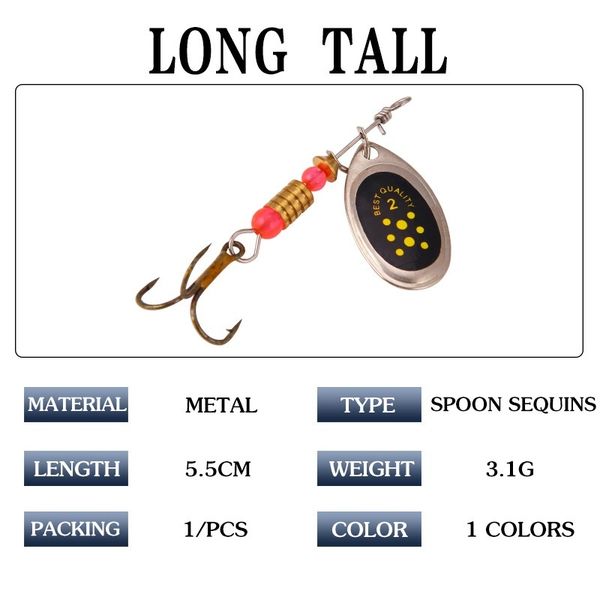 5pcs/lot 5.5cm/3.1g bionic life like fishing lure set bass hard bait metal lure jigging sequin spoon spinner lures96
5pcs/lot 5.5cm/3.1g bionic life like fishing lure set bass hard bait metal lure jigging sequin spoon spinner lures96
