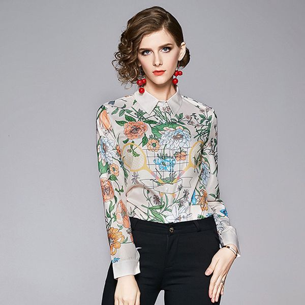 female autumn manga vintage blouse printed flower track lady's shirt elegant upper shirts v31l, White
female autumn manga vintage blouse printed flower track lady's shirt elegant upper shirts v31l, White