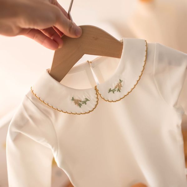 spring wear 2021 children's undergarment girls' lapel solid color long sleeve t-shirt y515, Blue
spring wear 2021 children's undergarment girls' lapel solid color long sleeve t-shirt y515, Blue