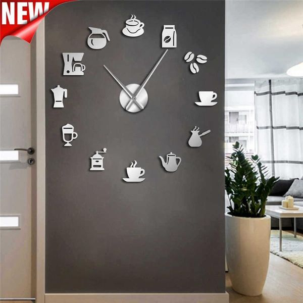 diy new modern design wall clock 3d coffee cup shape acrylic home clocks for kitchen dinner room decor mirror silent horologe
diy new modern design wall clock 3d coffee cup shape acrylic home clocks for kitchen dinner room decor mirror silent horologe