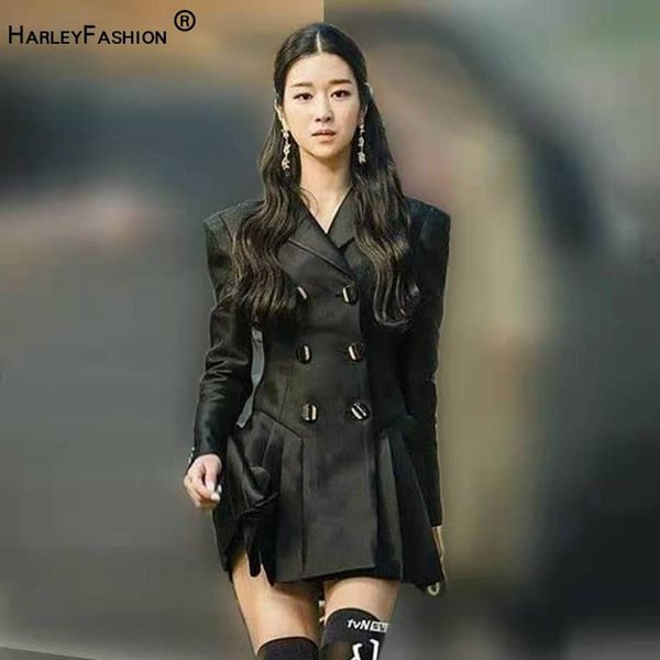 casual dresses harleyfashion elegant black dress women long sleeve office party female autumn pleated slim mini, Black;gray
casual dresses harleyfashion elegant black dress women long sleeve office party female autumn pleated slim mini, Black;gray