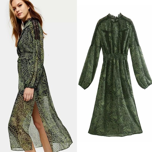 2021 new women summer vintage lace stitching lantern sleeve floral printed elegant casual party high waist fashion long rkdg, Black;gray
2021 new women summer vintage lace stitching lantern sleeve floral printed elegant casual party high waist fashion long rkdg, Black;gray