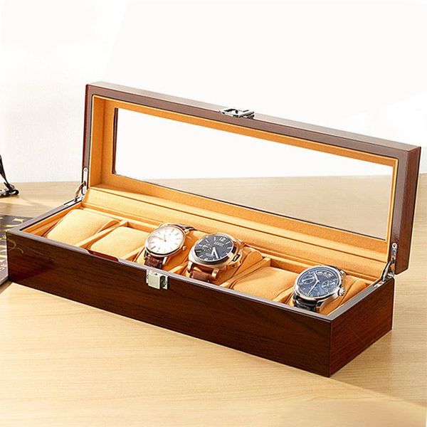 watch boxes & cases wooden box exquisite collection display case transparent cover plush lining 3 card slots/6 slots, Black;blue
watch boxes & cases wooden box exquisite collection display case transparent cover plush lining 3 card slots/6 slots, Black;blue