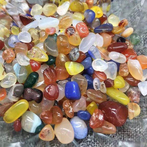 100g/bag diy jewelry making fish pond decoration grinding polishing natural agate gravel aquarium foot bath stone home shop
100g/bag diy jewelry making fish pond decoration grinding polishing natural agate gravel aquarium foot bath stone home shop