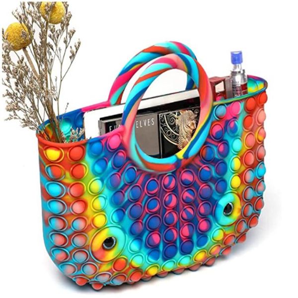 diaper bags women's silicone handbag push bubble simpl dimmer antistress 2021 hit designer beach shopper tote bag a098
diaper bags women's silicone handbag push bubble simpl dimmer antistress 2021 hit designer beach shopper tote bag a098