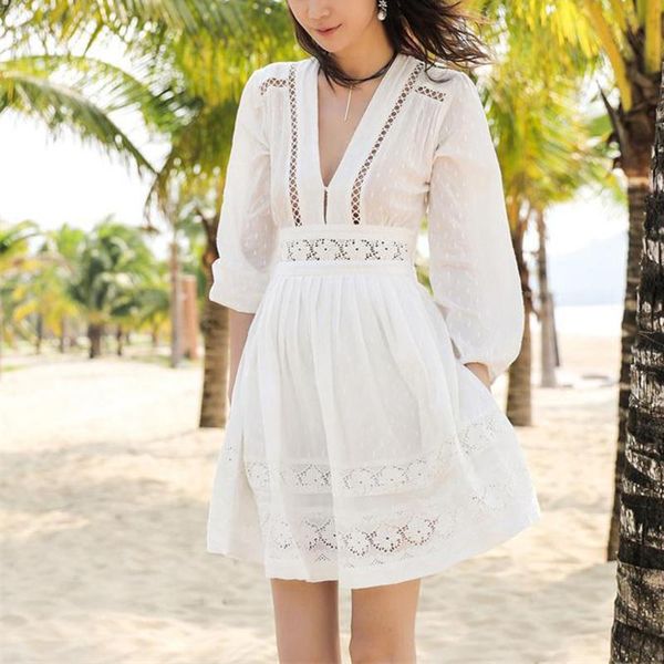 casual dresses gypsylady white embroidery mini dress autumn lace dobby vintage women long lantern sleeve hollow out ladies, Black;gray
casual dresses gypsylady white embroidery mini dress autumn lace dobby vintage women long lantern sleeve hollow out ladies, Black;gray