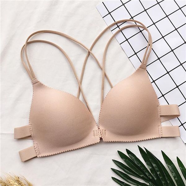 bras sanderala women push up brassiere ladies front closure wire lingerie female fashion padded seamless bra, Red;black
bras sanderala women push up brassiere ladies front closure wire lingerie female fashion padded seamless bra, Red;black