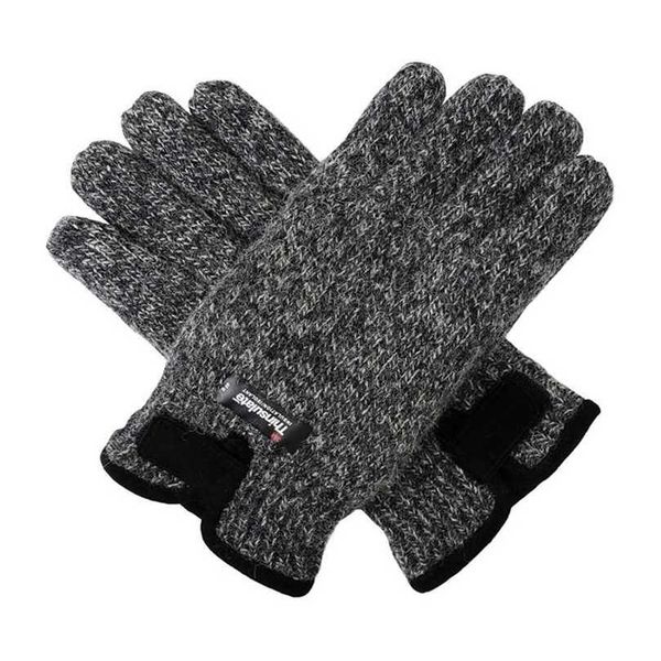 bruceriver mens wool knit gloves with warm thinsulate fleece lining and durable leather palm 211124, Blue;gray
bruceriver mens wool knit gloves with warm thinsulate fleece lining and durable leather palm 211124, Blue;gray